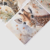 Papier Mousseline Baby Giraffes (Détail)