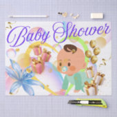 Papier Mousseline Baby Shower (Artisanat)
