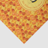 Papier Mousseline Baby shower À Thème Abee (Détail)