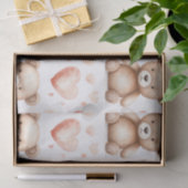 Papier Mousseline Baby shower de coeur doux et mou en peluche (Cadeau)