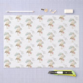 Papier Mousseline Baby shower de ruban Fleur sauvage Stork (Artisanat)