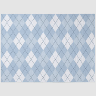 Papier Mousseline Baby shower Vintage Blue Aegyle