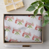 Papier Mousseline Baby's Cherry First Red Gingham Birthday (Cadeau)