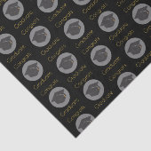 Papier Mousseline Bac d'obtention du diplôme de fin d'études supérie (Détail)