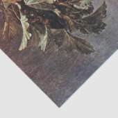 PAPIER MOUSSELINE BACCHUS, RAISINS ET VIN BLANC (Détail)