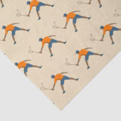 Papier Mousseline Badminton (Détail)