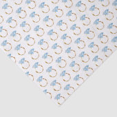 Papier Mousseline Bague de fiançailles diamant (Détail)