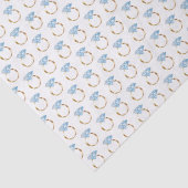 Papier Mousseline Bague de fiançailles en diamant (Détail)