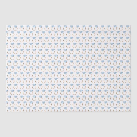 Papier Mousseline Bague de fiançailles en diamant (Recto)