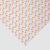 Papier Mousseline Bain de Bébé Feuilles d'Érable (Détail)