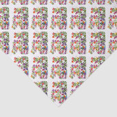 PAPIER MOUSSELINE BAIN D'OISEAU EMPREINTE DE PATTE (Détail)