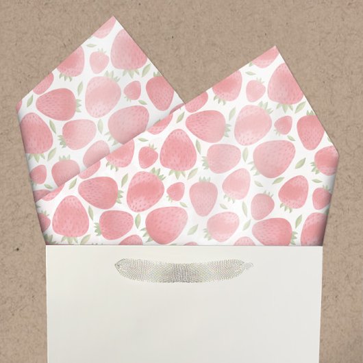 Papier Mousseline Bain et corps faits maison | fraise