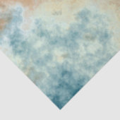 Papier Mousseline Bain Gold et Turquoise (Détail)