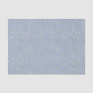 Papier Mousseline Baisses de pluie de l'eau d'or