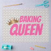 Papier Mousseline Baking Queen Pattern for Cake and Sweets Lovers (Artisanat)