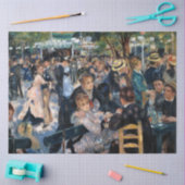 Papier Mousseline Bal au Moulin de la Galette, Auguste Renoir (Artisanat)