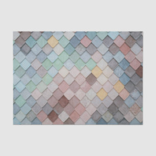 Papier Mousseline Balances arc-en-ciel