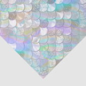 Papier Mousseline Balances de sirène Iridescente ID1144 (Détail)