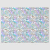 Papier Mousseline Balances de sirène Iridescente ID1144 (Recto)