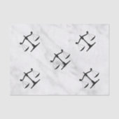 Papier Mousseline Balances en marbre (Recto)