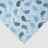 Papier Mousseline Baleines (Détail)