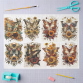 Papier Mousseline Balises Papillon (Artisanat)