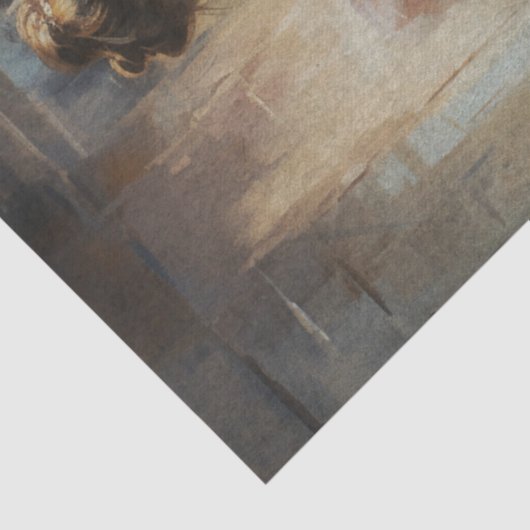 Papier Mousseline Ballerina Pratiquer Ses Déménagements Découpage (Détail)