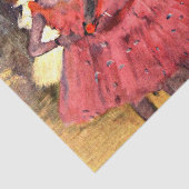 Papier Mousseline Ballerinas - Danseurs roses, art de Degas (Détail)