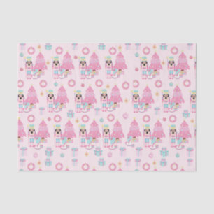 Papier Mousseline Ballet Casse-noix rose mignon