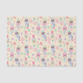 Papier Mousseline Ballet Casse-noix rose mignon (Recto)