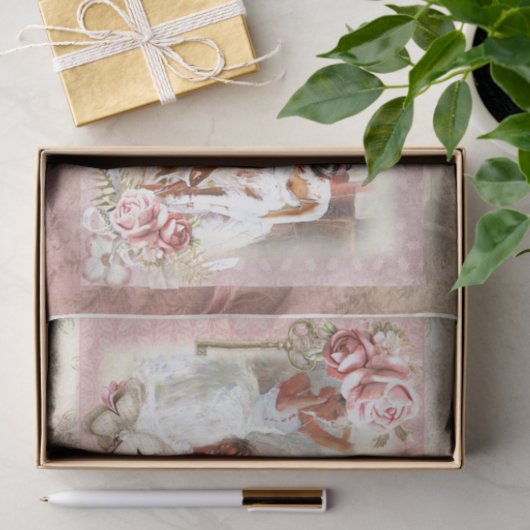 Papier Mousseline Ballet Design Series 4 (Cadeau)