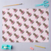 Papier Mousseline Ballet Princess Chocolat Lab Labrador Retriever (Artisanat)