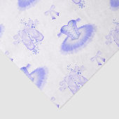 Papier Mousseline Ballet violet Anniversaire Tutu & Pointe Chaussure (Détail)