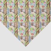 Papier Mousseline - ballon chaud de cheveux (Détail)