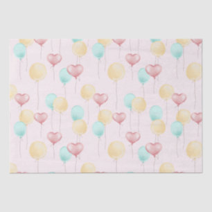 Papier Mousseline Ballons Bébés doux