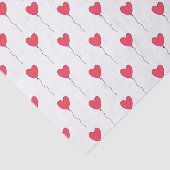 Papier Mousseline Ballons cardiaques (Détail)