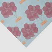 Papier Mousseline Ballons d'anniversaire heureux (Détail)