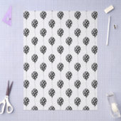 Papier Mousseline Ballons noirs et blancs Anniversaire (Artisanat)