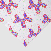 Papier Mousseline Balloon Dogs Party (Détail)