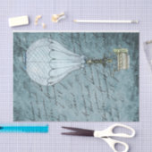 Papier Mousseline Ballotte vintage (Artisanat)