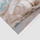 Papier Mousseline Balnéaire victorien Chihuahua Puppy Beach Decoupag (Détail)