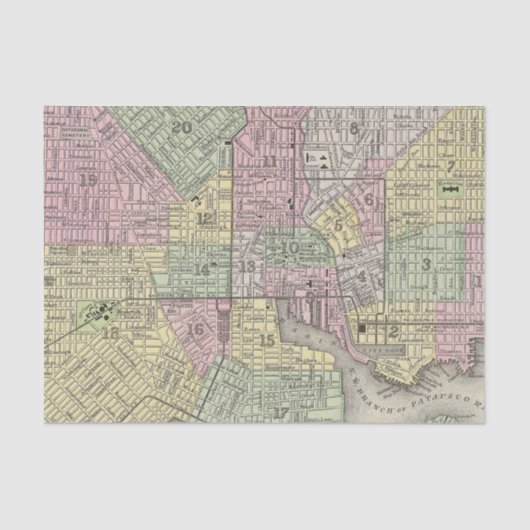 Papier Mousseline Baltimore (Recto)