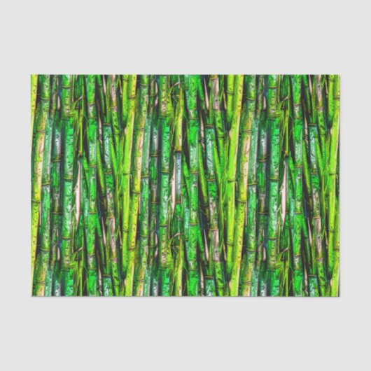 Papier Mousseline Bamboo Chrome 1 & 2 (Recto)