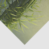 Papier Mousseline Bambou naturel chanceux (Détail)