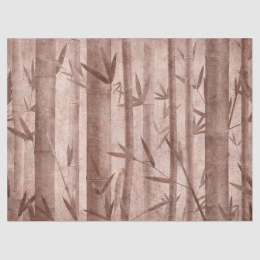 Papier Mousseline Bambou naturel magnifique (Recto)