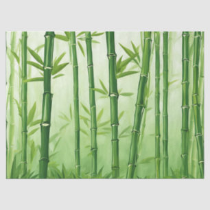 Papier Mousseline Bambou vert Toutes les occasions