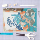 Papier Mousseline Ban Danemon Naoyuki Conquêtes par Yoshitoshi (Artisanat)