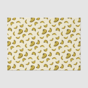 Papier Mousseline Bananes
