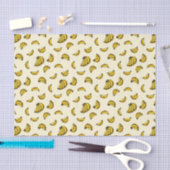 Papier Mousseline Bananes (Artisanat)
