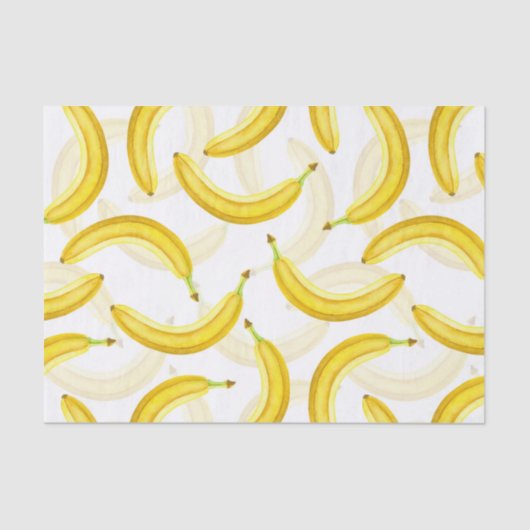 Papier Mousseline Bananes (Recto)